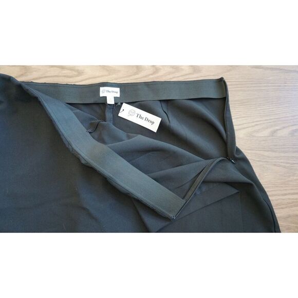 NWT The Drop Black Kamila A-Line Mini Skort - Size 2X - Picture 6 of 12